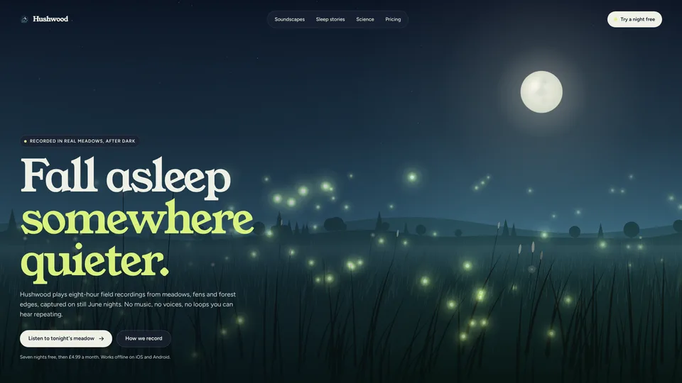 Firefly Meadow Hero: an example of what it makes