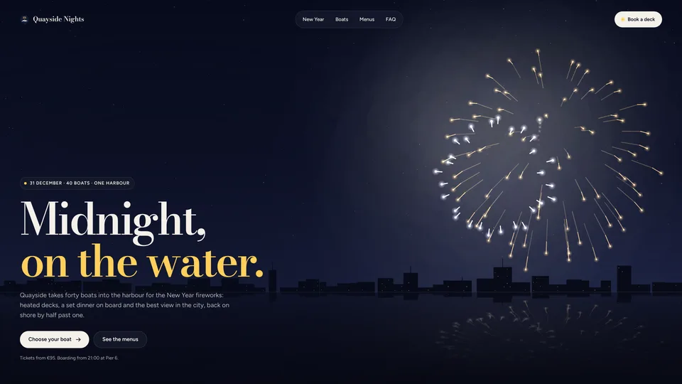 Fireworks Night Hero: an example of what it makes