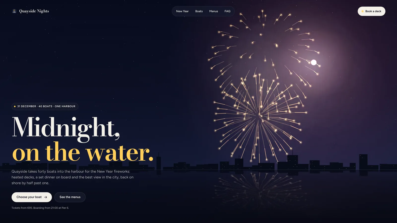 Fireworks Night Hero: example result 1
