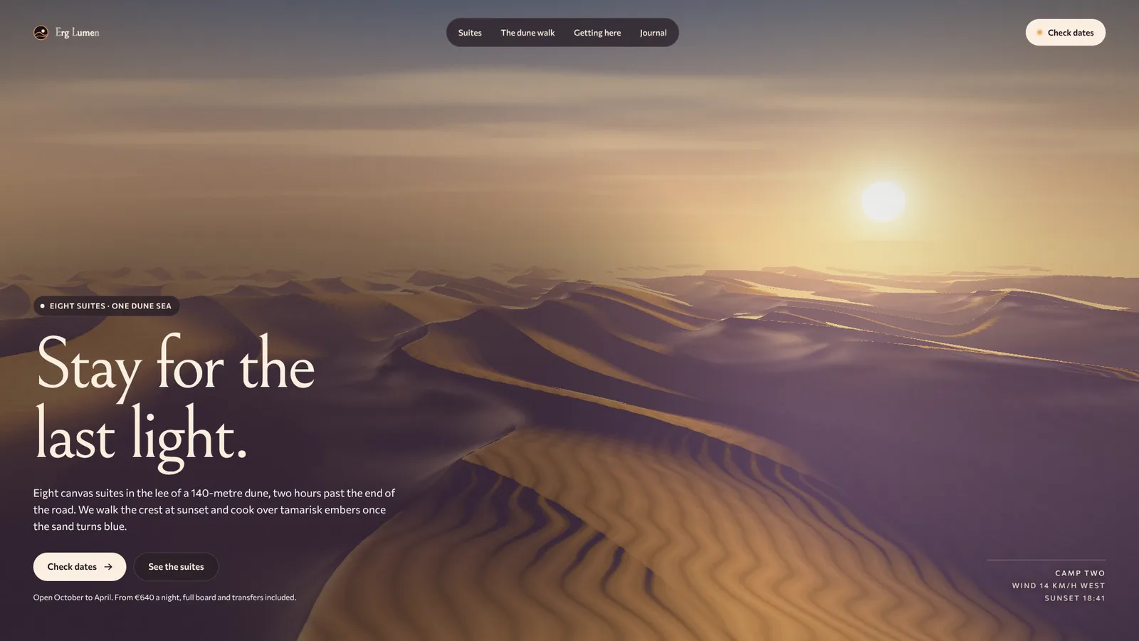 Sand Dune Hero: example result 1