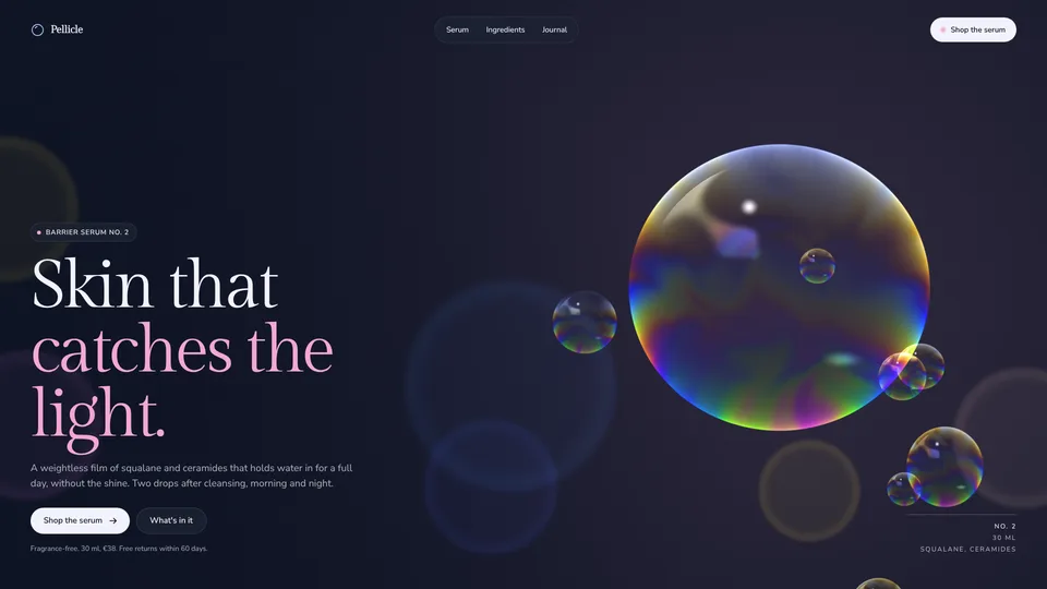 Soap Bubble Hero: an example of what it makes