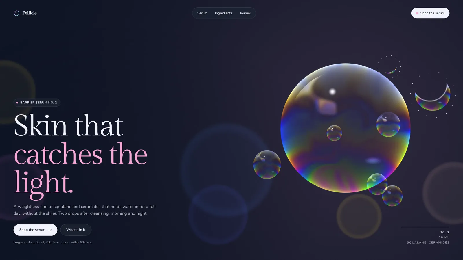 Soap Bubble Hero: example result 1