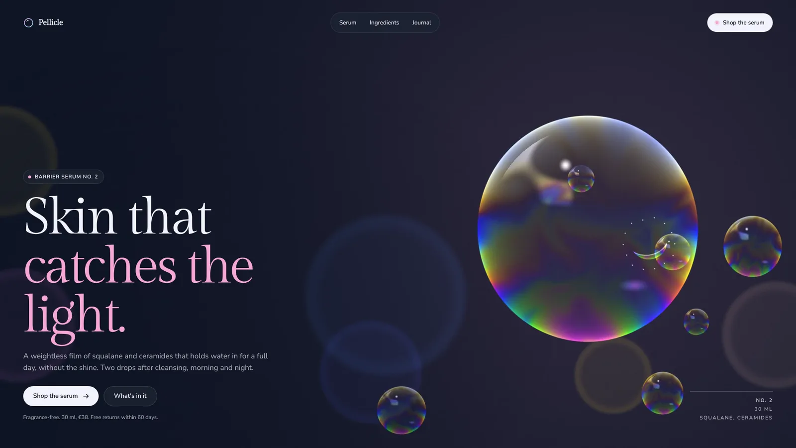 Soap Bubble Hero: example result 2