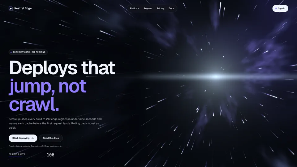 Starfield Warp Hero: an example of what it makes